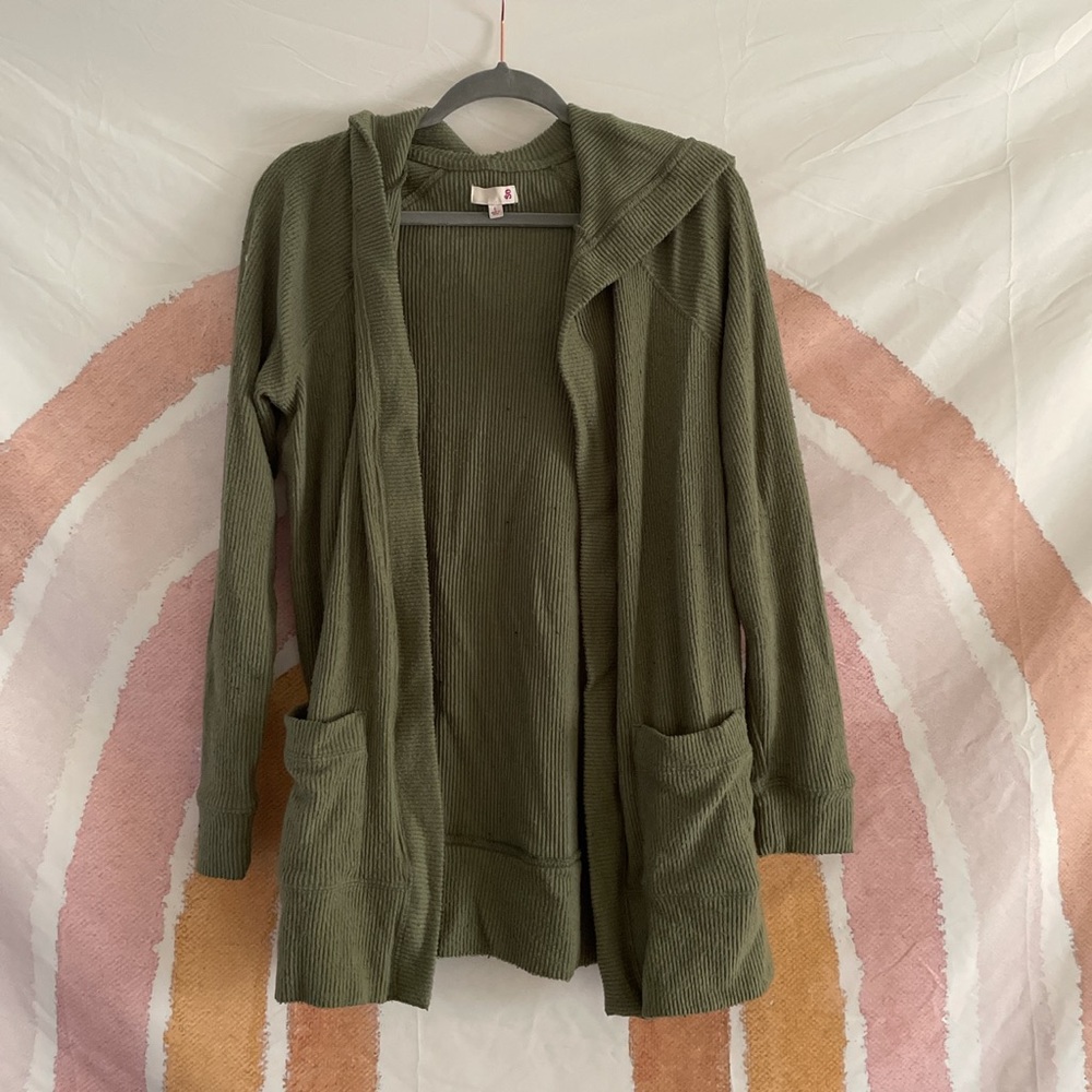 Dark Green Cardigan